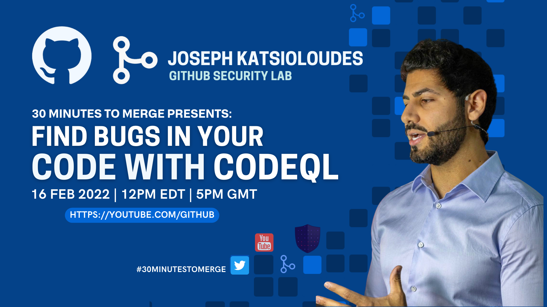 30 Minutes to Merge: Find bugs in your code with CodeQL